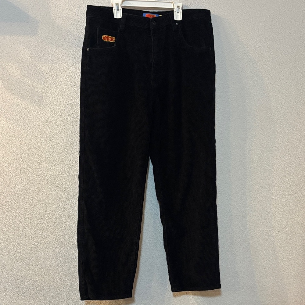 Empyre Y2K Black Corduroy Pants